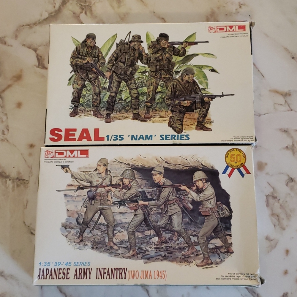 Model soldiers